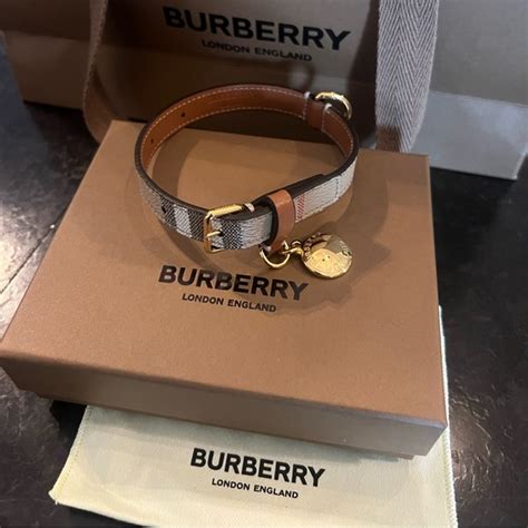 burberry dog collar replica|designer dog collars burberry.